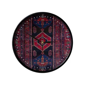 ساعت دیواری مدوپد طرح فرش کردی مدل C-Kordi04