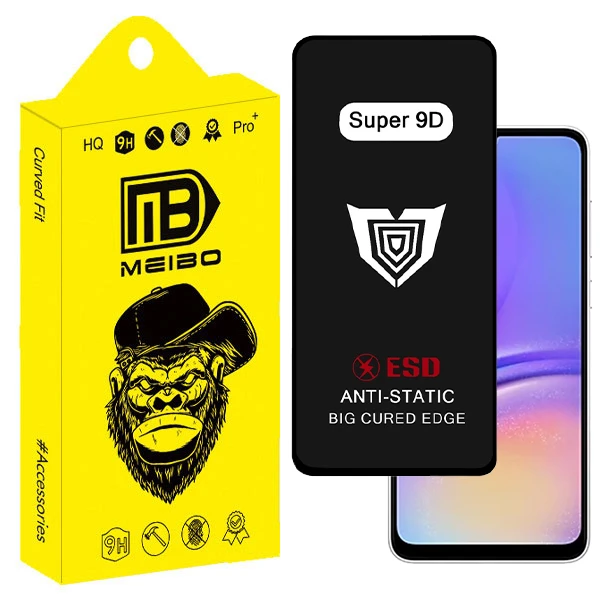 محافظ صفحه نمایش میبو مدل Super 9D Glavers مناسب برای گوشی موبایل سامسونگ galaxy A05 / rm 13C / poco M6 4G