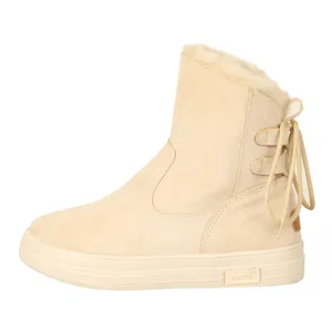 نیم بوت زنانه ست کالکشن مدل 2025 رنگ کرم