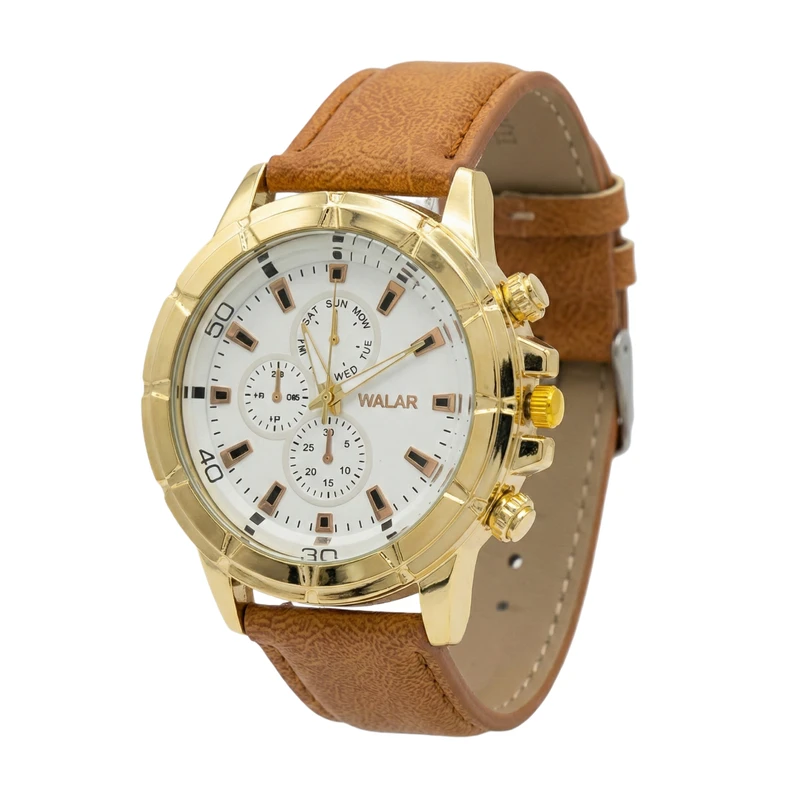 ساعت مچی عقربه‌ای کوارتز مردانه والار مدل لوکس کلاسیک تک موتوره کد WL001