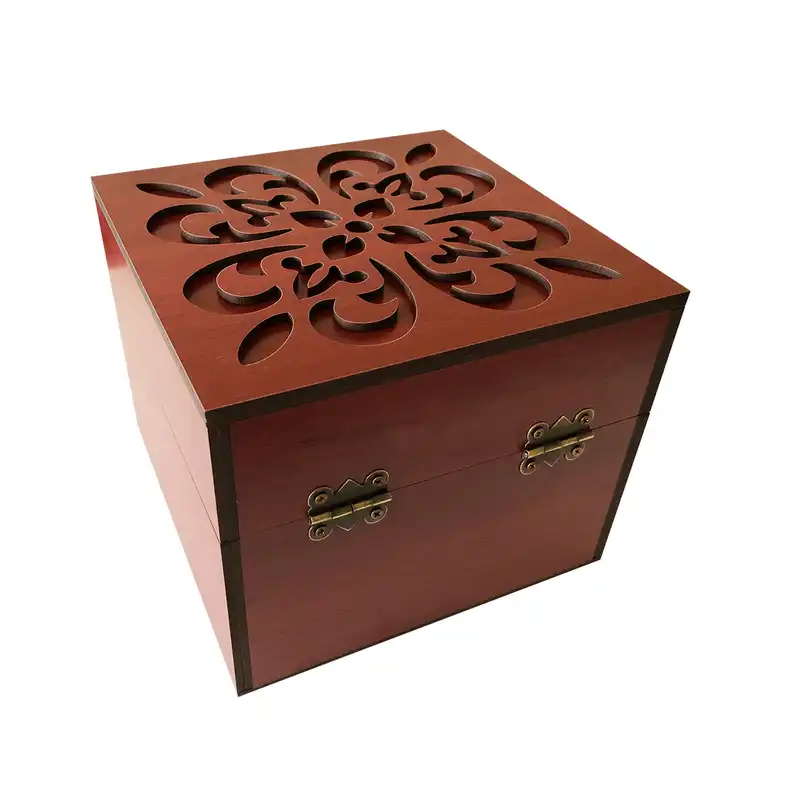 جعبه هدیه چوبی مدل j116