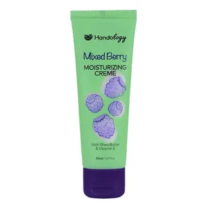 کرم مرطوب کننده دست و صورت هندولوژی مدل Mixed Berry مناسب برای انواع پوست حجم 50 میلی‌لیتر