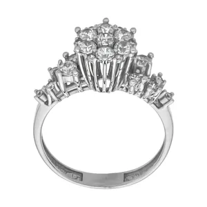 انگشتر طلا 18 عیار زنانه مایا ماهک مدل MR0435