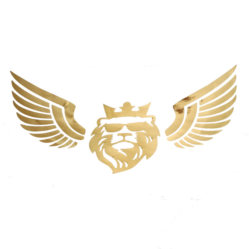 برچسب خودرو آراکس یدک مدل AY-3585 طرح شیر بالدار
