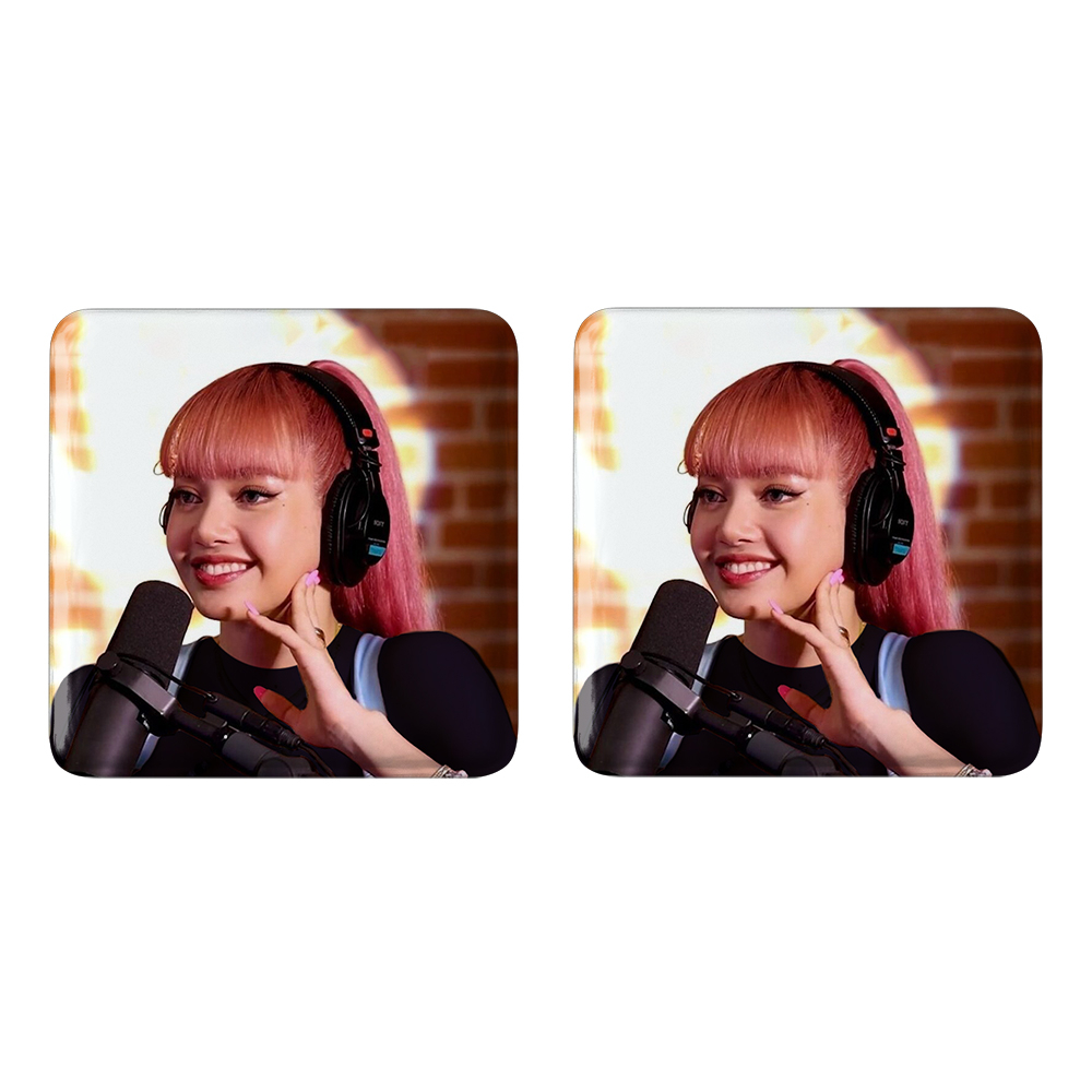 پیکسل خندالو مدل لیسا بلک پینک کد 14354 به همراه مگنت