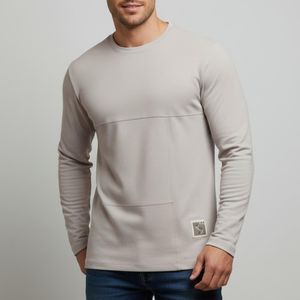 تی‌شرت آستین بلند یقه گرد مردانه باینت مدل 705