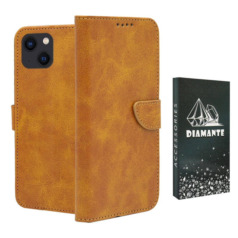 کیف کلاسوری دیامانته مدل Khoshi Bk مناسب برای گوشی موبایل اپل iPhone 14 