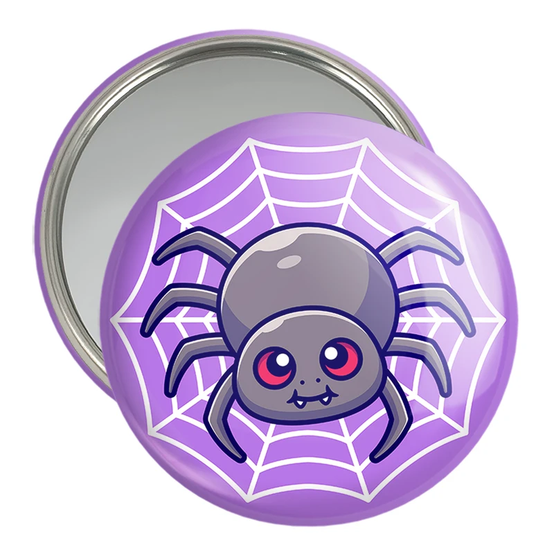 آینه جیبی خندالو مدل حیوانات بامزه عنکبوت کد 29631