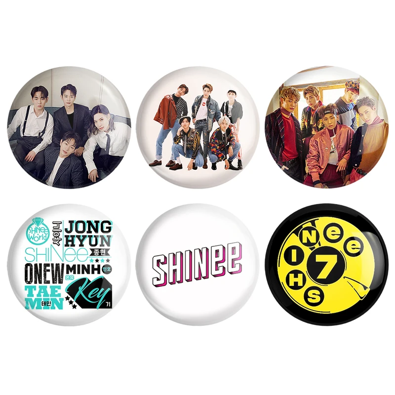  مگنت خندالو طرح گروه شاینی Shinee کد 1282A مجموعه 6 عددی