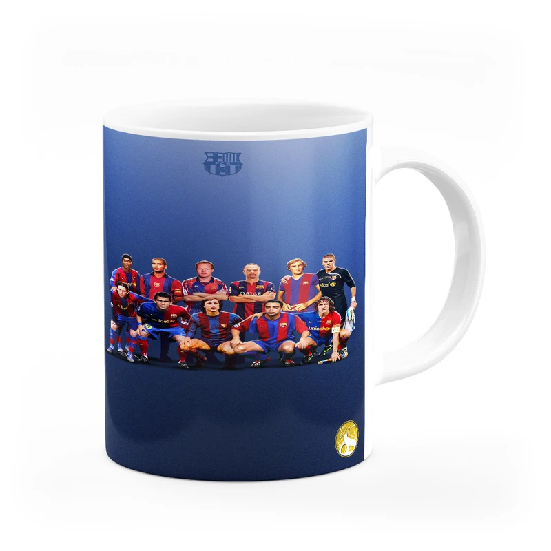 ماگ هومرو طرح تیم باشگاه فوتبال بارسلونا مدل MG4689