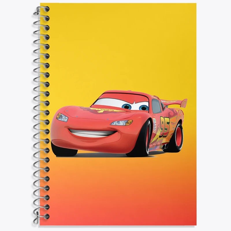 دفتر لغت 50 برگ خندالو طرح ماشین ها (Cars) کد 36533