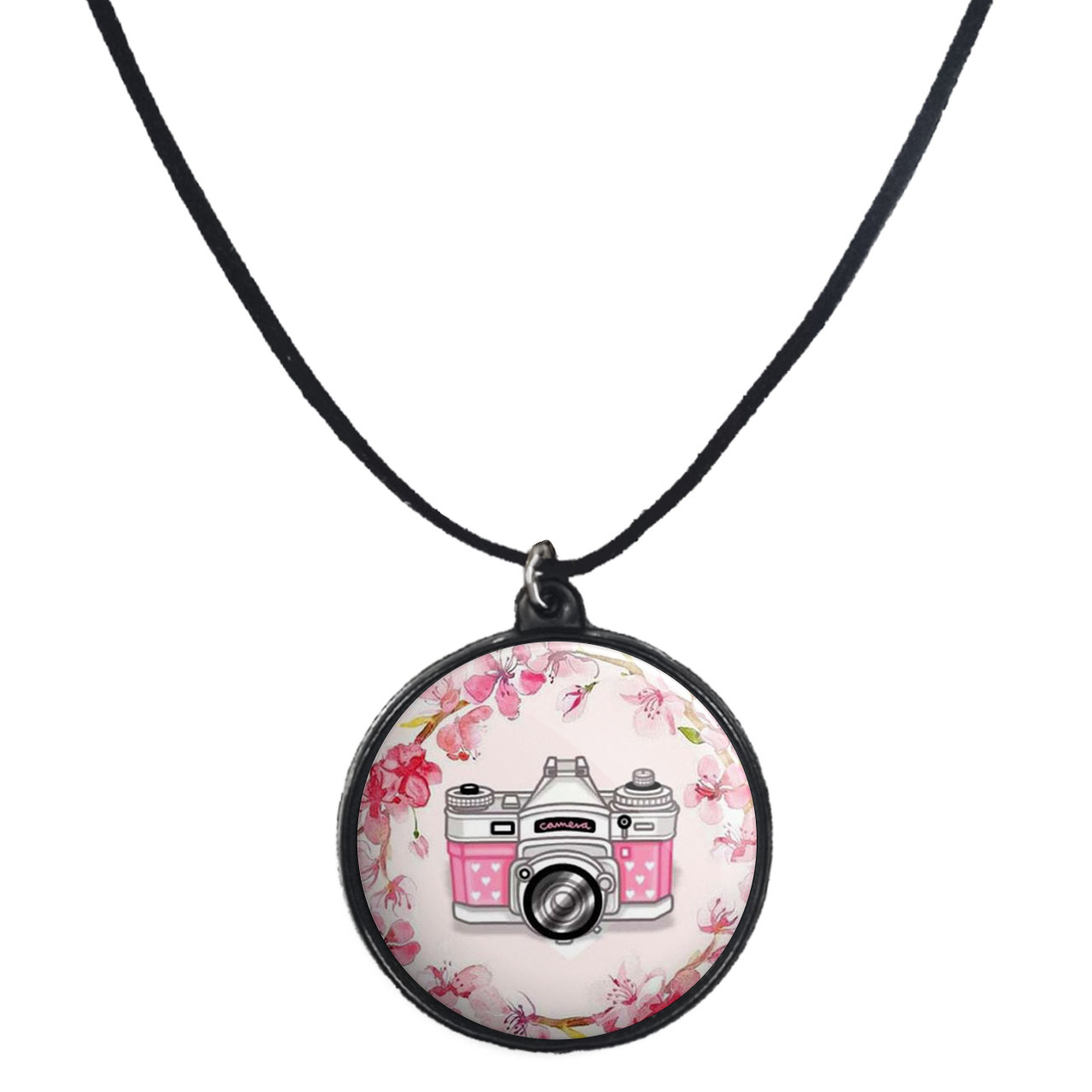 گردنبند پرمانه طرح عکاس کد pmb.5140 مدل دو طرفه