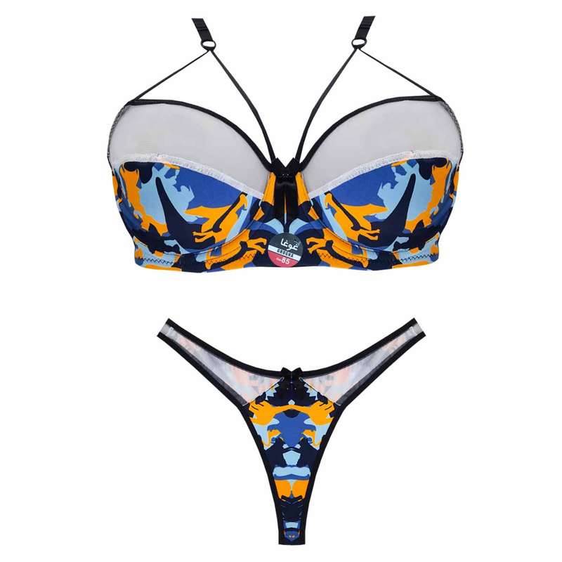 ست شورت و سوتین زنانه غوغا مدل ژورنالی کد OOid-0244