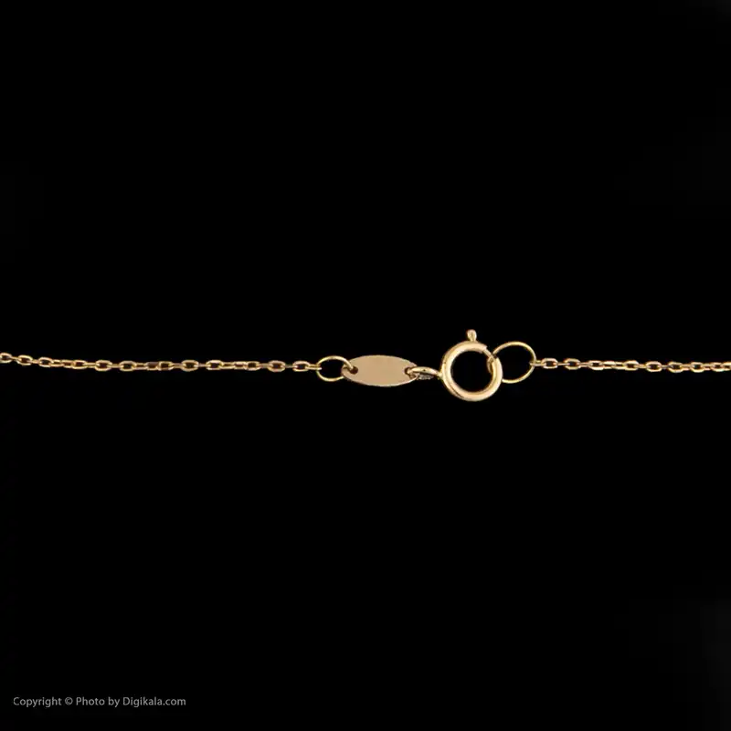 گردنبند طلا 18 عیار زنانه مایا ماهک مدل MM1538 طرح چشم نظر و کارتیه