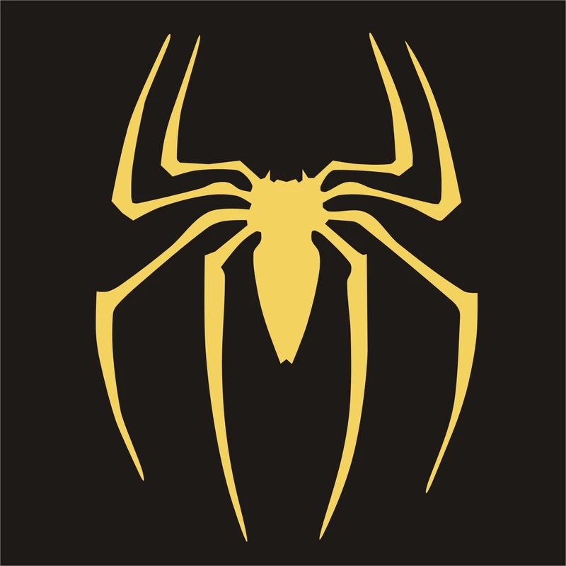 برچسب بدنه خودرو لیزارد مدل فانتزی طرح spider2 کد LZD-803