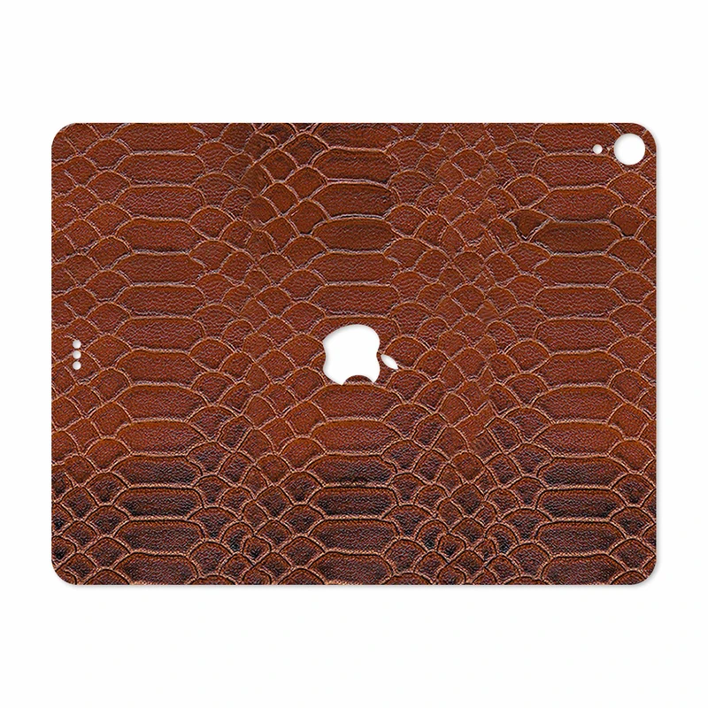 برچسب پوششی ماهوت مدل Brown-Snake-Leather مناسب برای تبلت اپل iPad Pro 12.9 (GEN 3) 2018 A1876