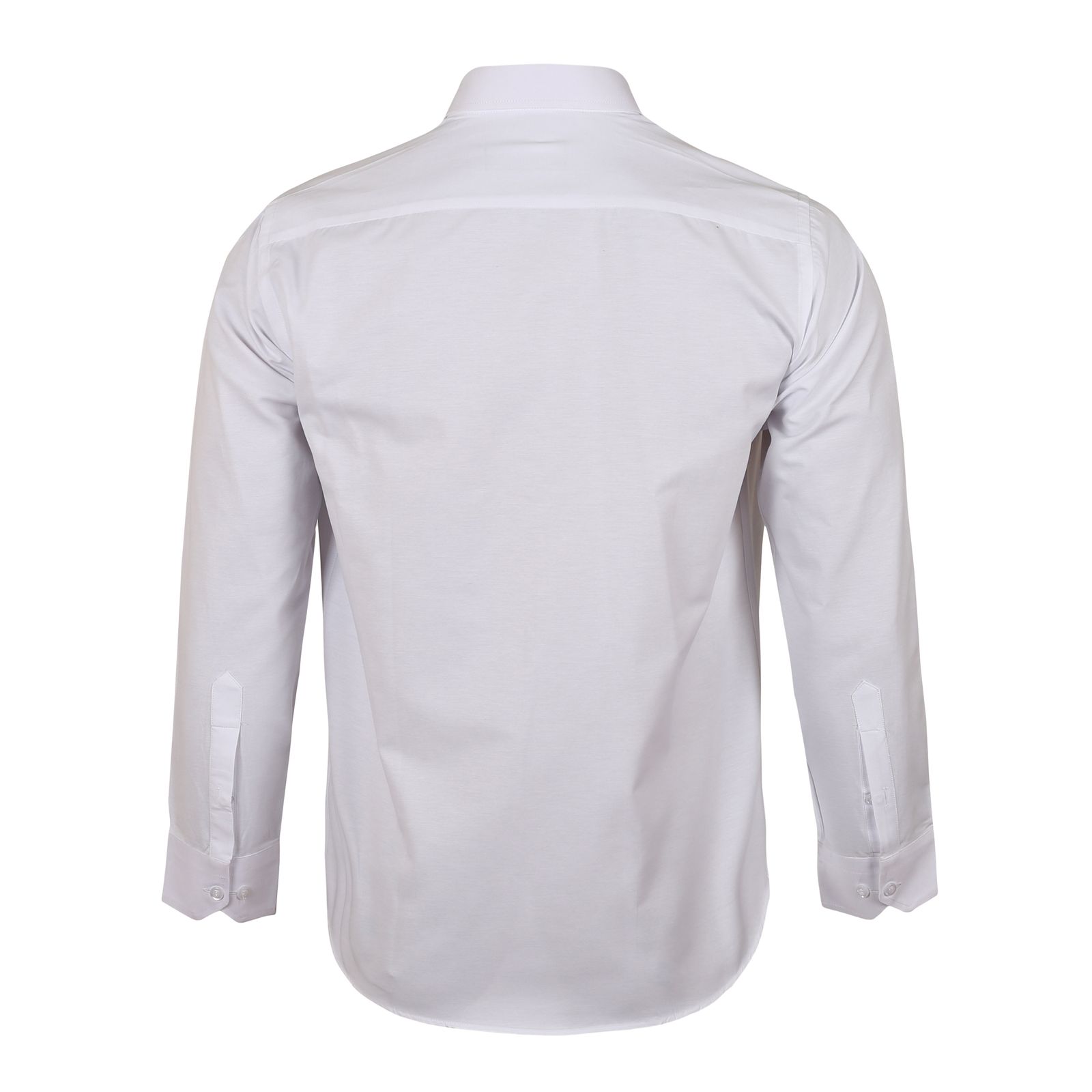 پیراهن آستین بلند مردانه ناوالس مدل NoX8020-WH -  - 4