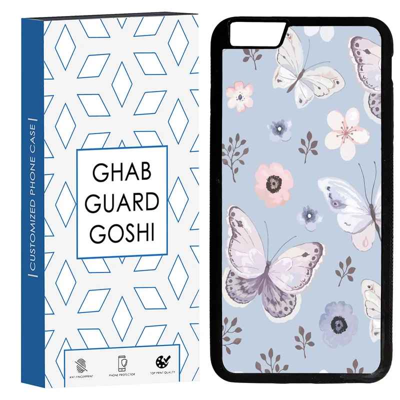 کاور قاب گارد گوشی طرح پروانه  کد TPU-004 مناسب برای گوشی موبایل اپل Iphone 6 PLUS / 6S PLUS