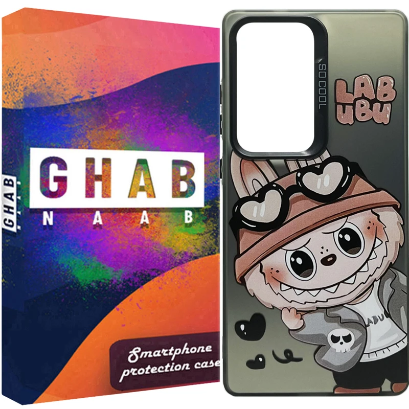 کاور قاب ناب مدل Socool طرح Labubu 02 مناسب برای گوشی موبایل سامسونگ Galaxy S25 Ultra