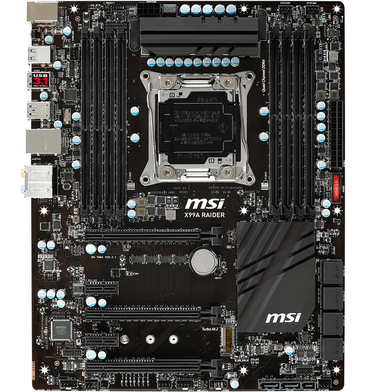 مادربرد ام اس آی مدل X99A RAIDER