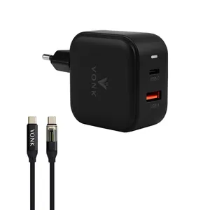 شارژر دیواری 45 وات وونک مدل CA-45 به همراه کابل USB-C