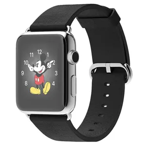 ساعت مچی هوشمند اپل واچ مدل 38mm Stainless Steel Case with Black Classic Buckle