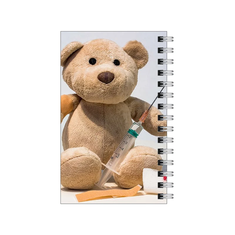 دفترچه یادداشت مدل to do list طرح خرس دکتر کد 0183297