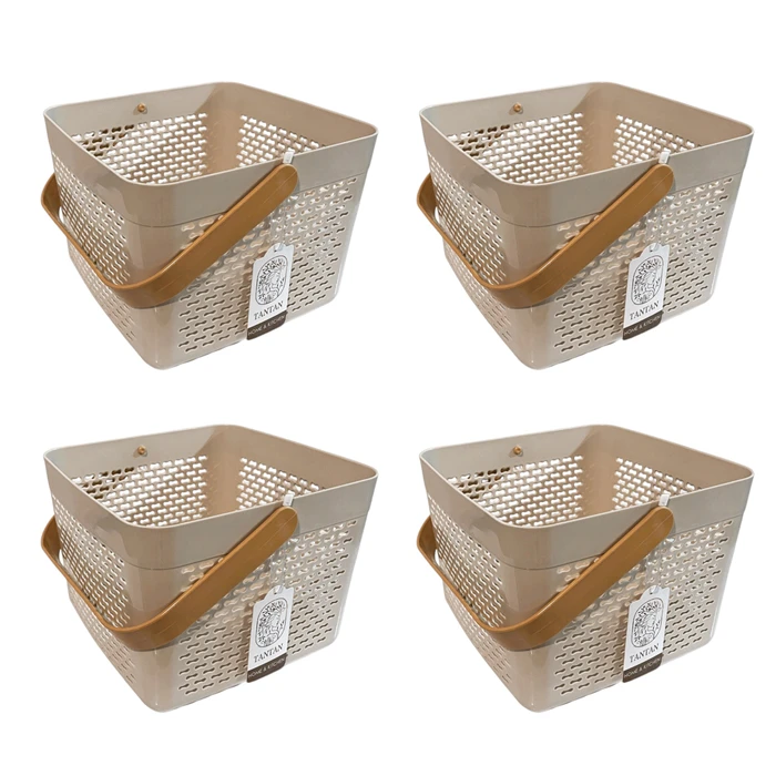 سبد نظم دهنده تن تن مدل پیک نیک بسته 4 عددی