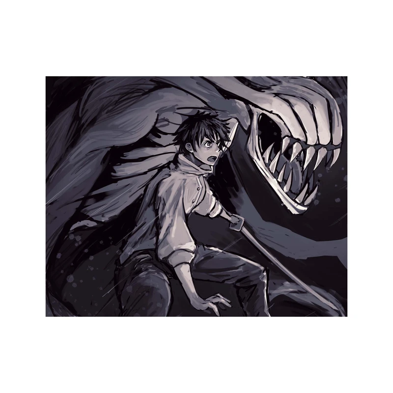 استیکر لپ تاپ و موبایل مدل انیمه طرح جوجوتسو کایسن یوتا اوکوتسو Jujutsu Kaisen Yuta Okkotsu کد 2412