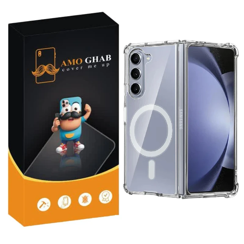 کاور عمو قاب مدل مگ سیف طرح MAGSAFE SH مناسب برای گوشی موبایل سامسونگ Galaxy Z Fold 6