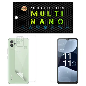  Multi Nano X-SFT Screen Protector For Lava Blaze Nxt with back skin