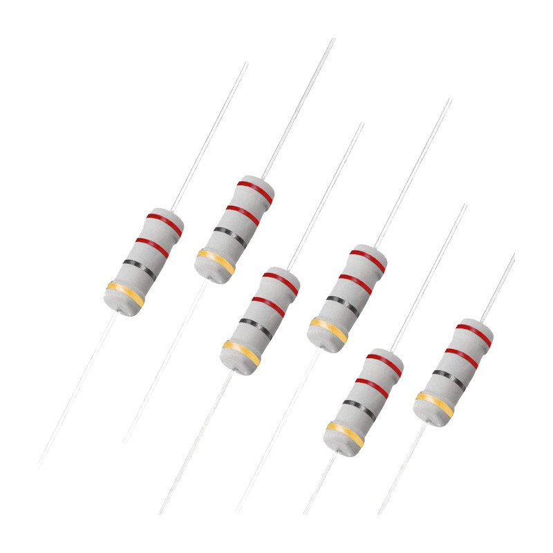 مقاومت 22 اهم 2 وات کد 22R/2W فشرده بسته 35 عددی مقاومت 22 اهم 2 وات کد 22R/2W فشرده بسته 35 عددی