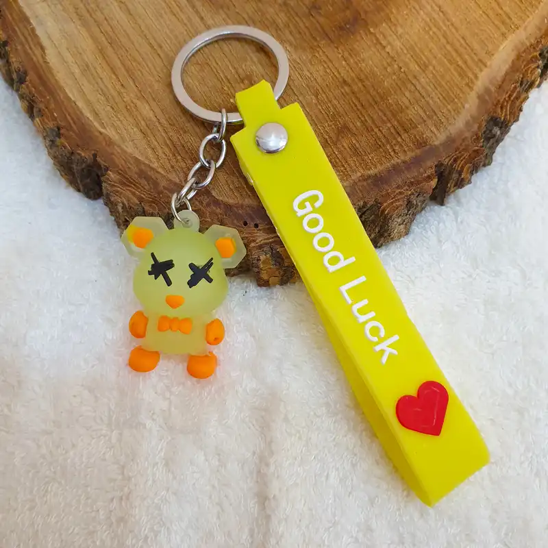 جاکلیدی مدل سیلیکونی طرح خرس گرادیان کد DB21