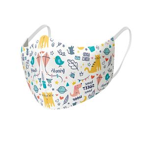 ماسک پارچه‌ای مدل گربه و سگ 1046