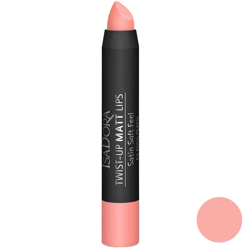 رژ لب مدادی ایزادورا سری Twist Up Matt Lips شماره 52 رژ لب مدادی ایزادورا سری Twist Up Matt Lips شماره 52