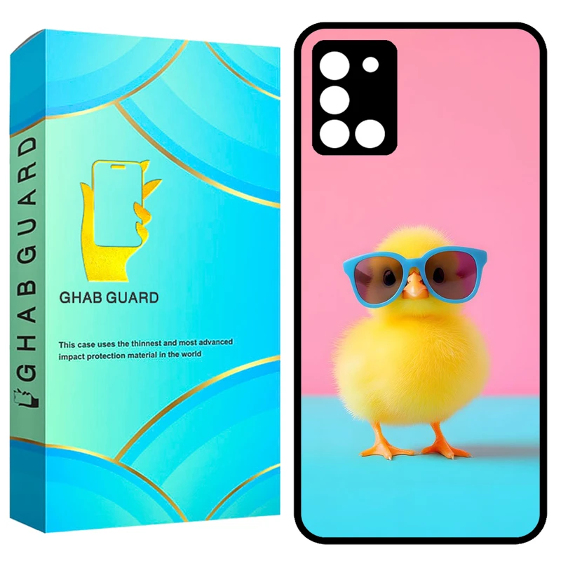  کاور قاب گارد طرح جوجه مدل GCHPA31 مناسب برای گوشی موبایل سامسونگ Galaxy A31  