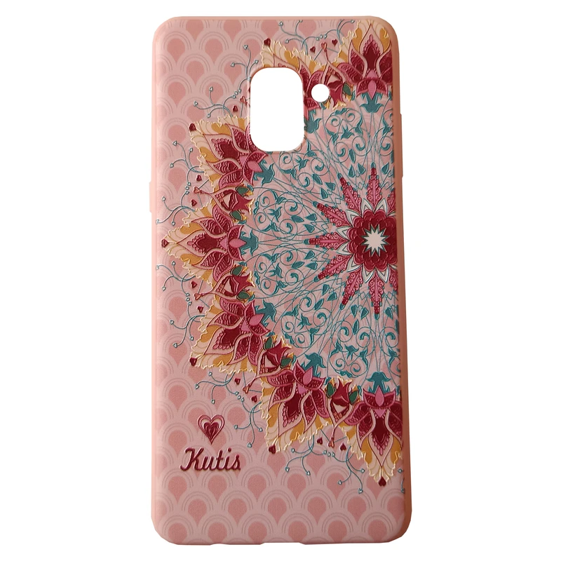 کاور مدل سیلیکونی کد 10-0 طرح سنتی مناسب برای گوشی موبایل سامسونگ Galaxy A730/ A8 Plus 2018