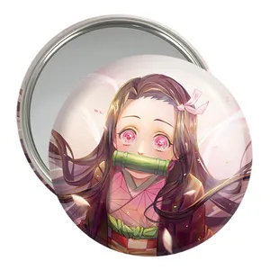 آینه جیبی خندالو مدل کامادو نزوکو انیمه شیطان کش  کد 11455