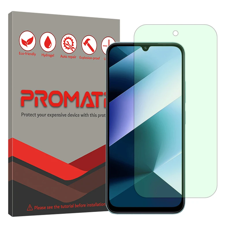 محافظ صفحه نمایش حفاظت از نور سبز پرومیت مدل Eye Care مناسب برای گوشی موبایل شیائومی Poco C85