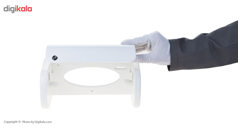 جای دستمال توالت سنی پلاستیک مدل Opal جای دستمال توالت سنی پلاستیک مدل Opal