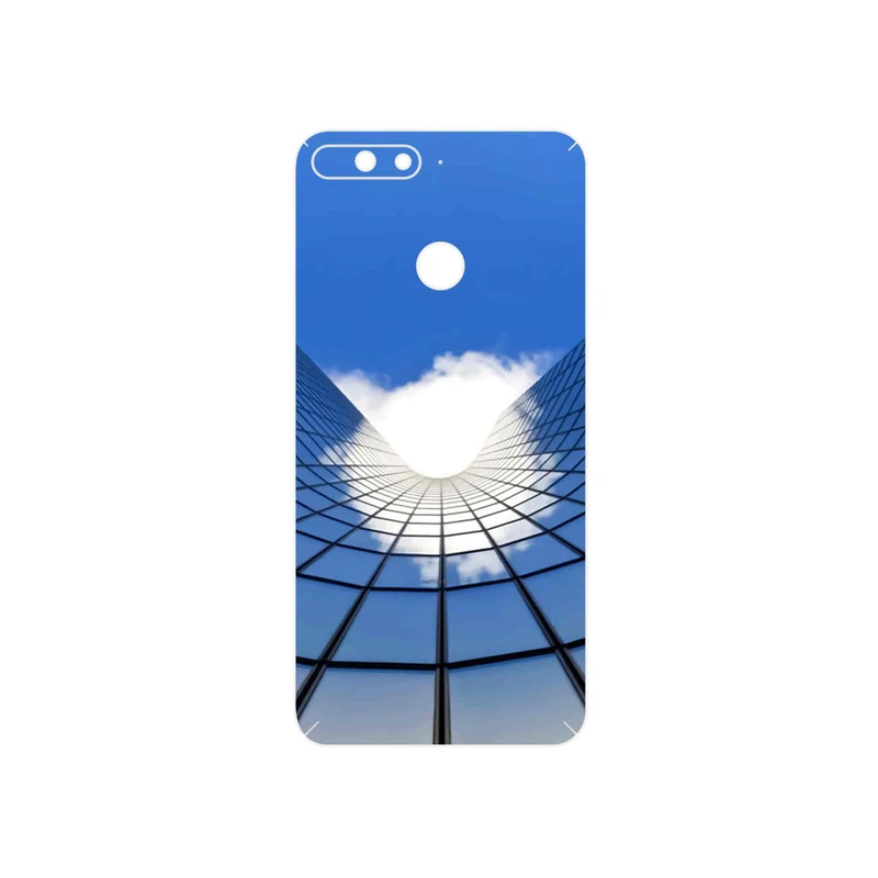 برچسب پوششی ماهوت مدل Glass skyscraper مناسب برای گوشی موبایل آنر 7A