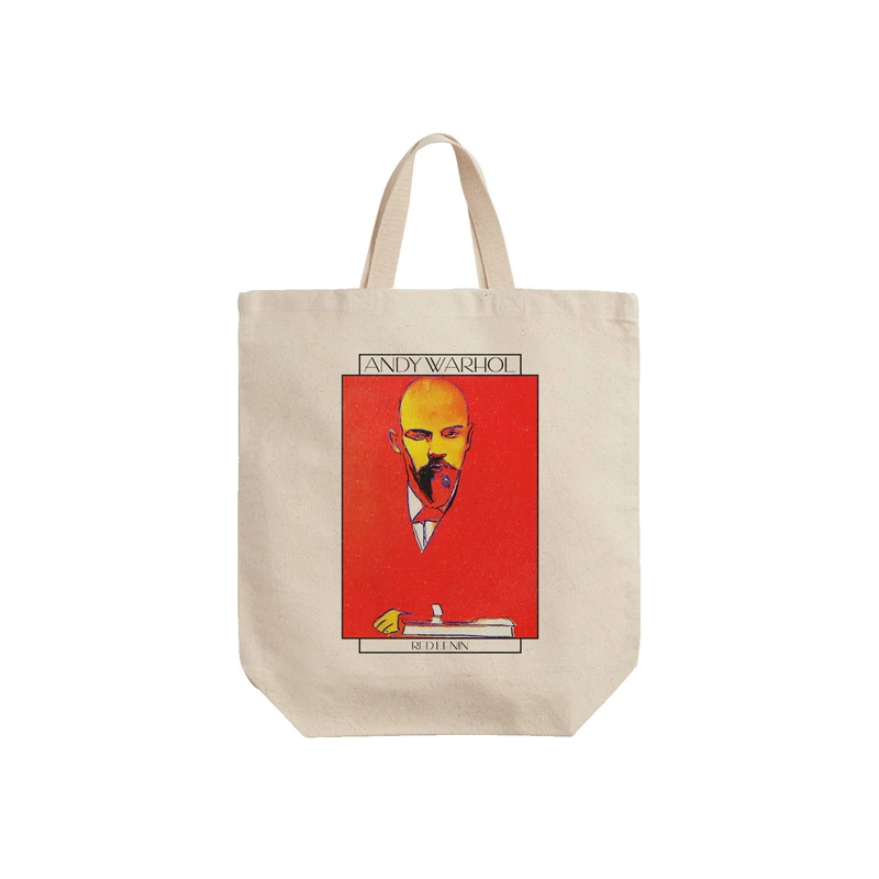 ساک خرید ترمه طراحان ایده مدل لنین قرمز از وارهول کد art0871 - S