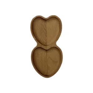 اردوخوری گراش مدل چوبی طرح قلب کد GR-70