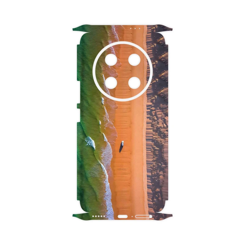 برچسب پوششی ماهوت مدل Beach and Green Sea-FullSkin مناسب برای گوشی موبایل آنر X9c