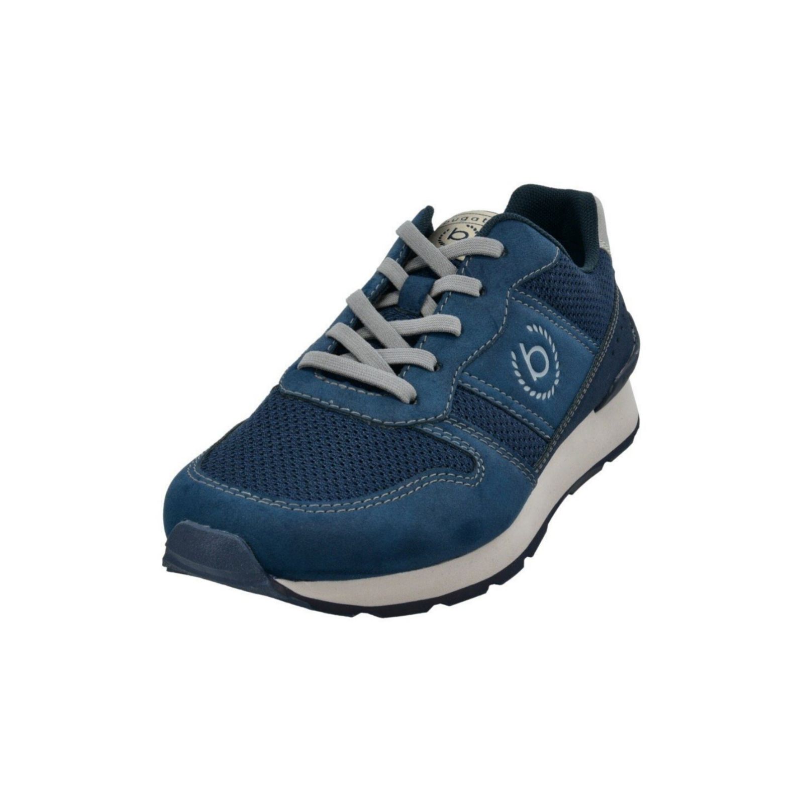 کفش طبی مردانه بوگاتی مدل  Sneaker mit Ziernähten und Logo navy-blau -  - 6