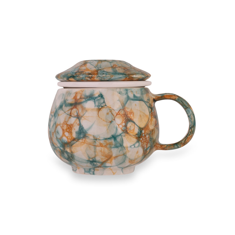 ماگ سرامیکی بومی مدل آبرنگی کد 001