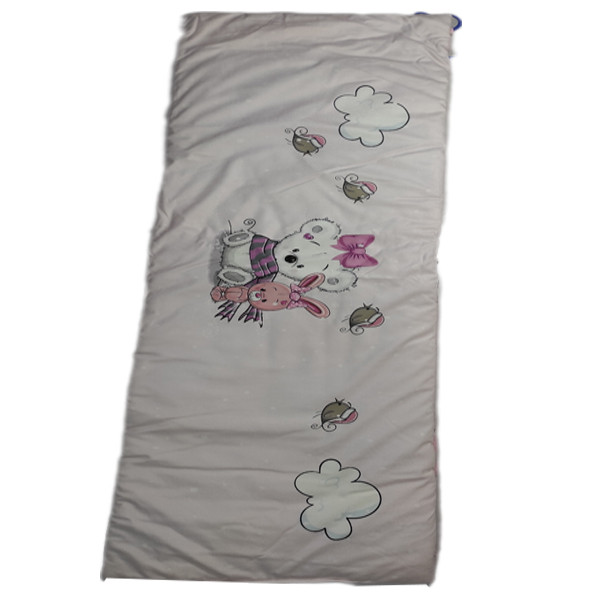 سرویس روتختی نوزاد مدل خرس شالدار کد 2 مجموعه 7 عددی