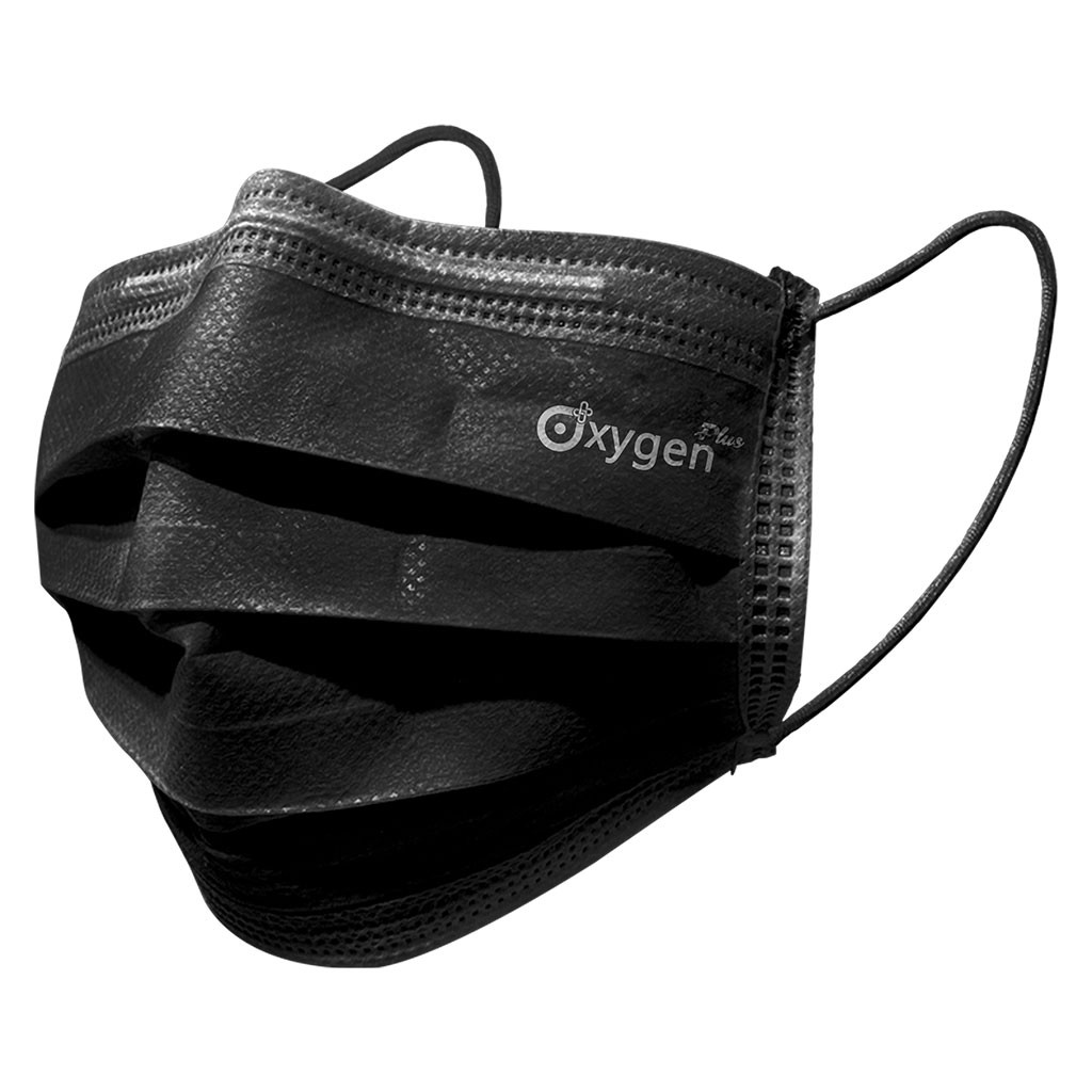 ماسک تنفسی اکسیژن پلاس مدل سه لایه بسته 50 عددی