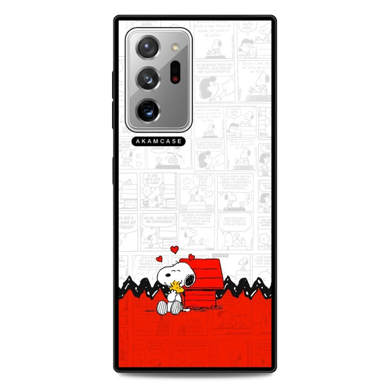 کاور آکام مدل AMC-WSGN20U-SNOOPY-19 مناسب برای گوشی موبایل سامسونگ Galaxy Note 20 Ultra