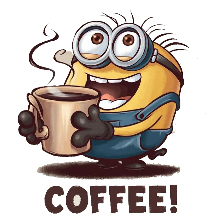 استیکر پارچه و لباس پاد آفرین مدل منیون قهوه کد 1273